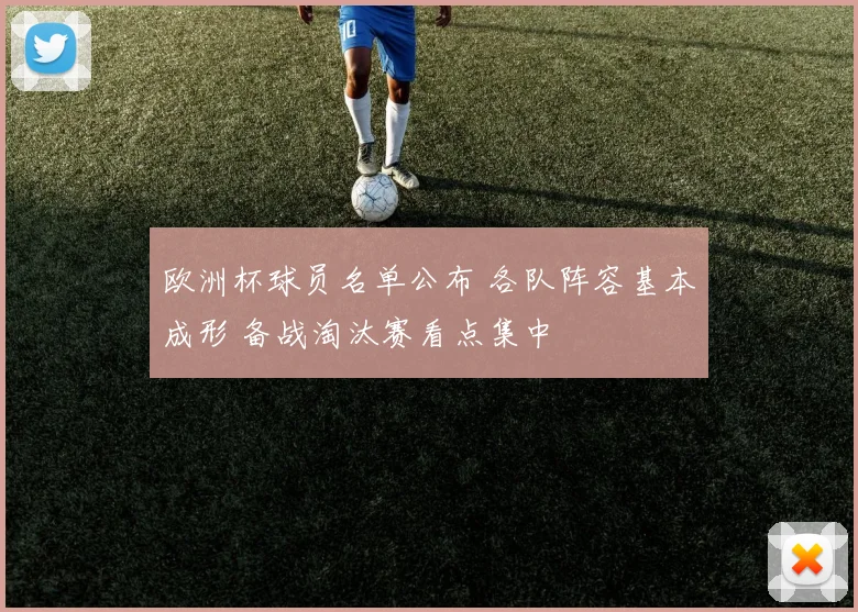 欧洲杯球员名单公布 各队阵容基本成形 备战淘汰赛看点集中