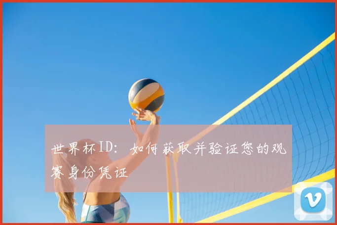世界杯ID:如何获取并验证您的观赛身份凭证