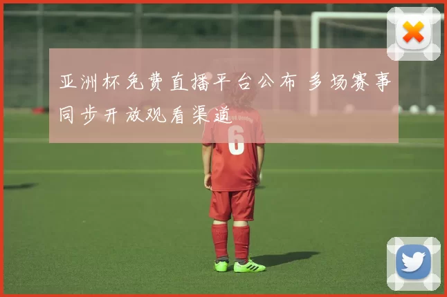 亚洲杯免费直播平台公布 多场赛事同步开放观看渠道